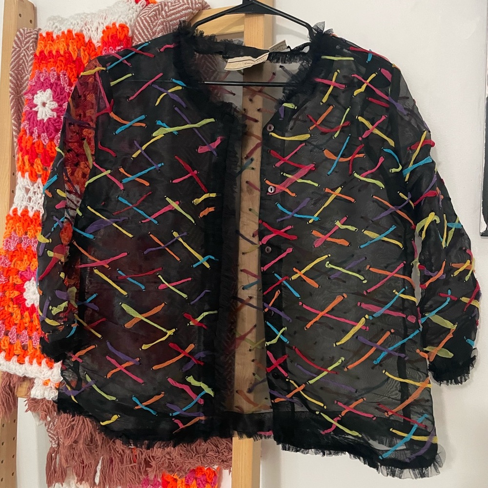 SEE-THROUGH LIGHTWEIGHT JACKET